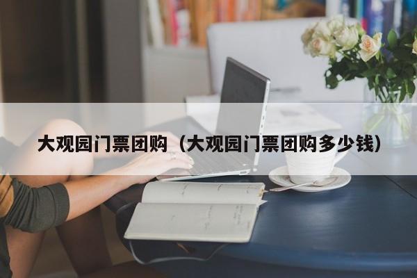 大观园门票团购(大观园门票团购多少钱)